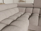 Fectory Sectional Storage Sleeper Chaise Sofa - Beige
