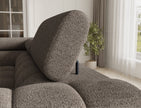 Fectory Sectional Storage Sleeper Chaise Sofa - Taupe