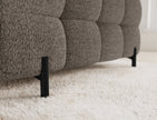 Fectory Sectional Storage Sleeper Chaise Sofa - Taupe