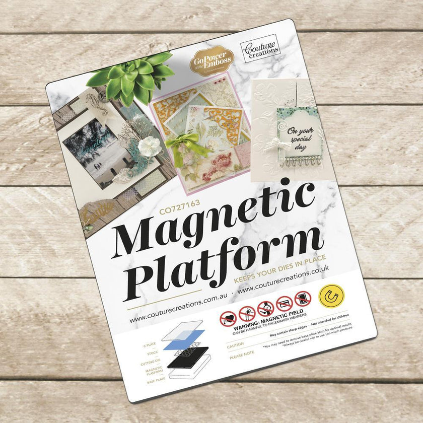 GoPower & Emboss - A4 magnetic platform