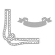 Couture Creations Seaside Girl Rope & Banner Mini Die Set