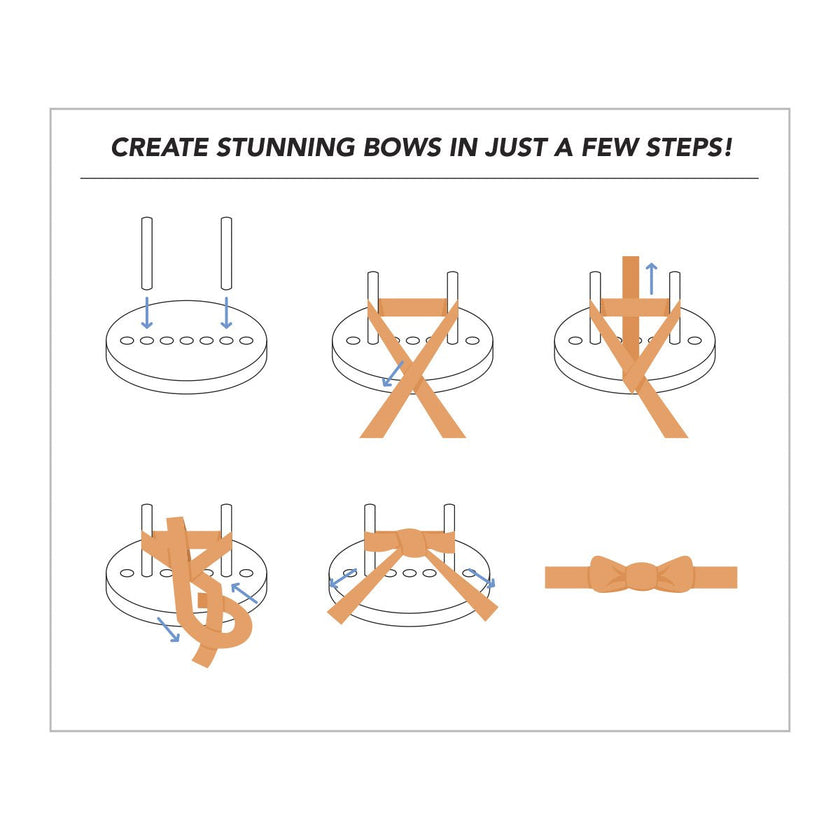 4 Pillar Ribbon Frame