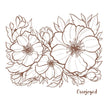 Petunia Background Acrylic Photopolymer Stamp Set (2pc)