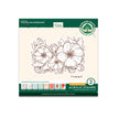 Petunia Background Acrylic Photopolymer Stamp Set (2pc)