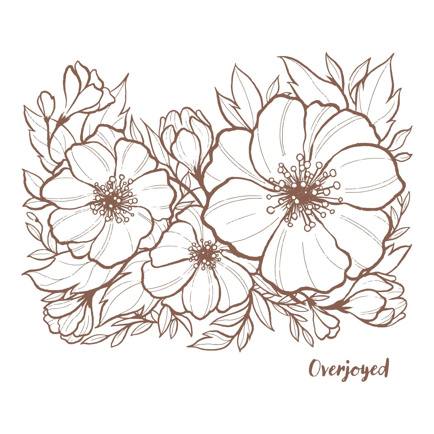 Petunia Background Acrylic Photopolymer Stamp Set (2pc)