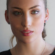 CODI Argent (Or Blanc) : Boucles d'oreilles quotidiennes essentielles en moissanite (alternative au diamant)