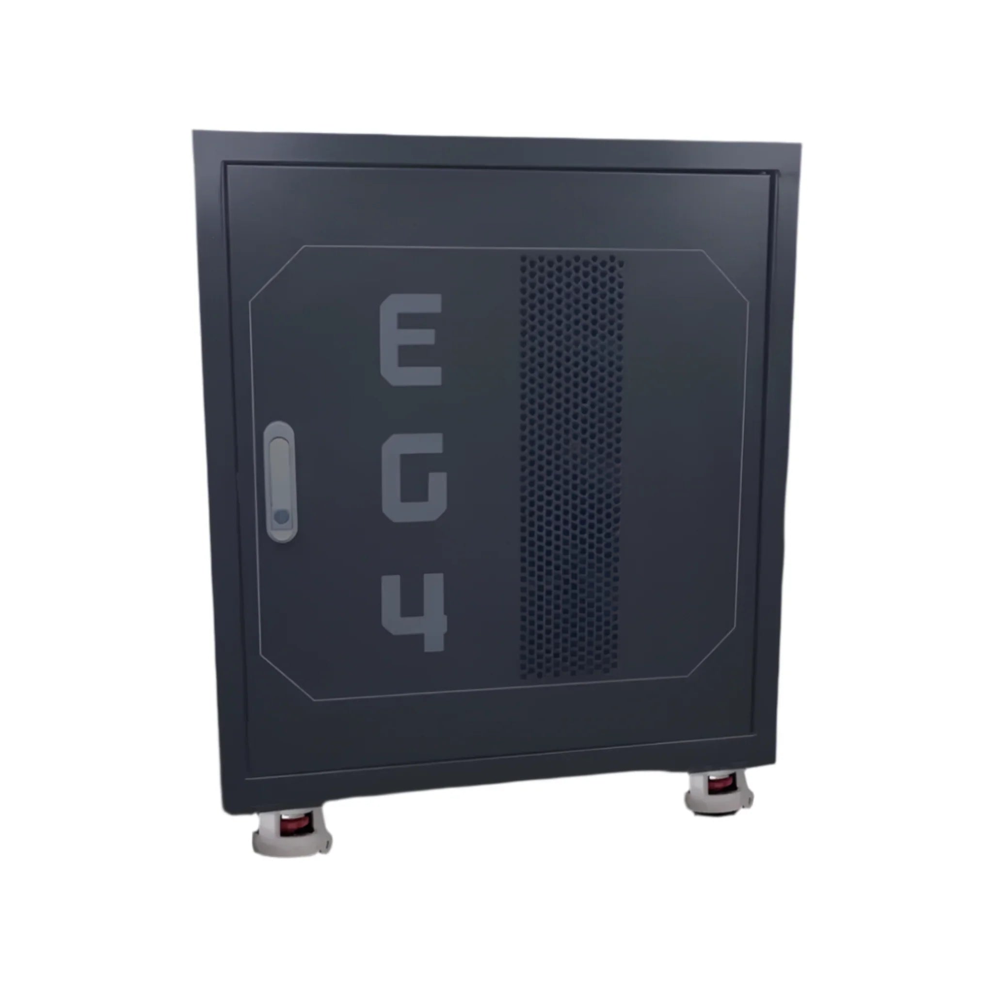 EG4 Enclosed Battery Rack | 3 Slot | Wheels Included (Pre-Assembled)