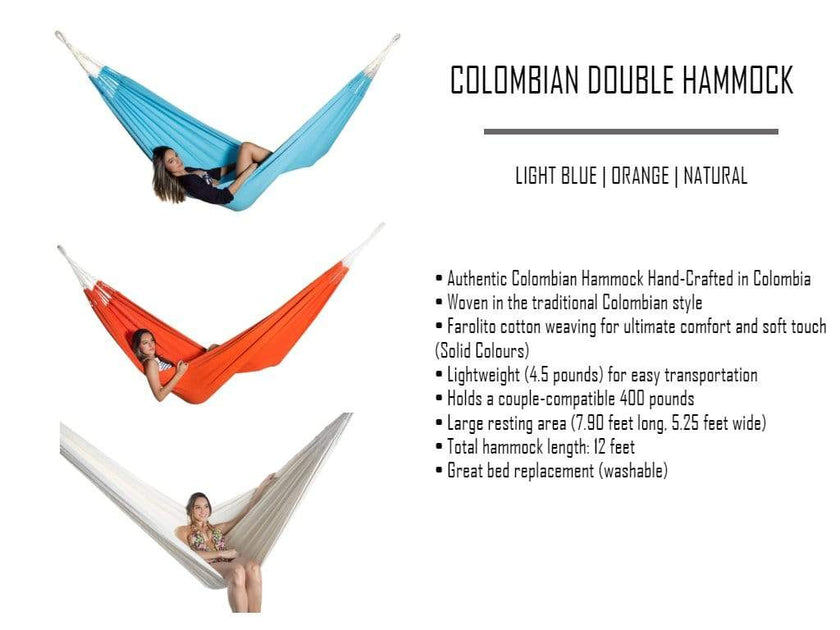 Hamac double colombien