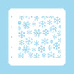 Stencil A6 For Magnetic Colour Set Christmas Time Snowflakes