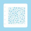 Stencil A6 For Magnetic Colour Set Christmas Time Stars and Dots