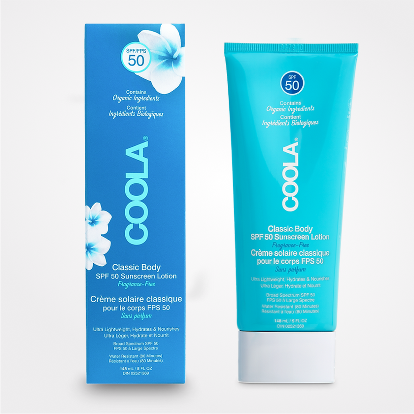 COOLA Classic Body SPF 50 Fragrance Free Lotion
