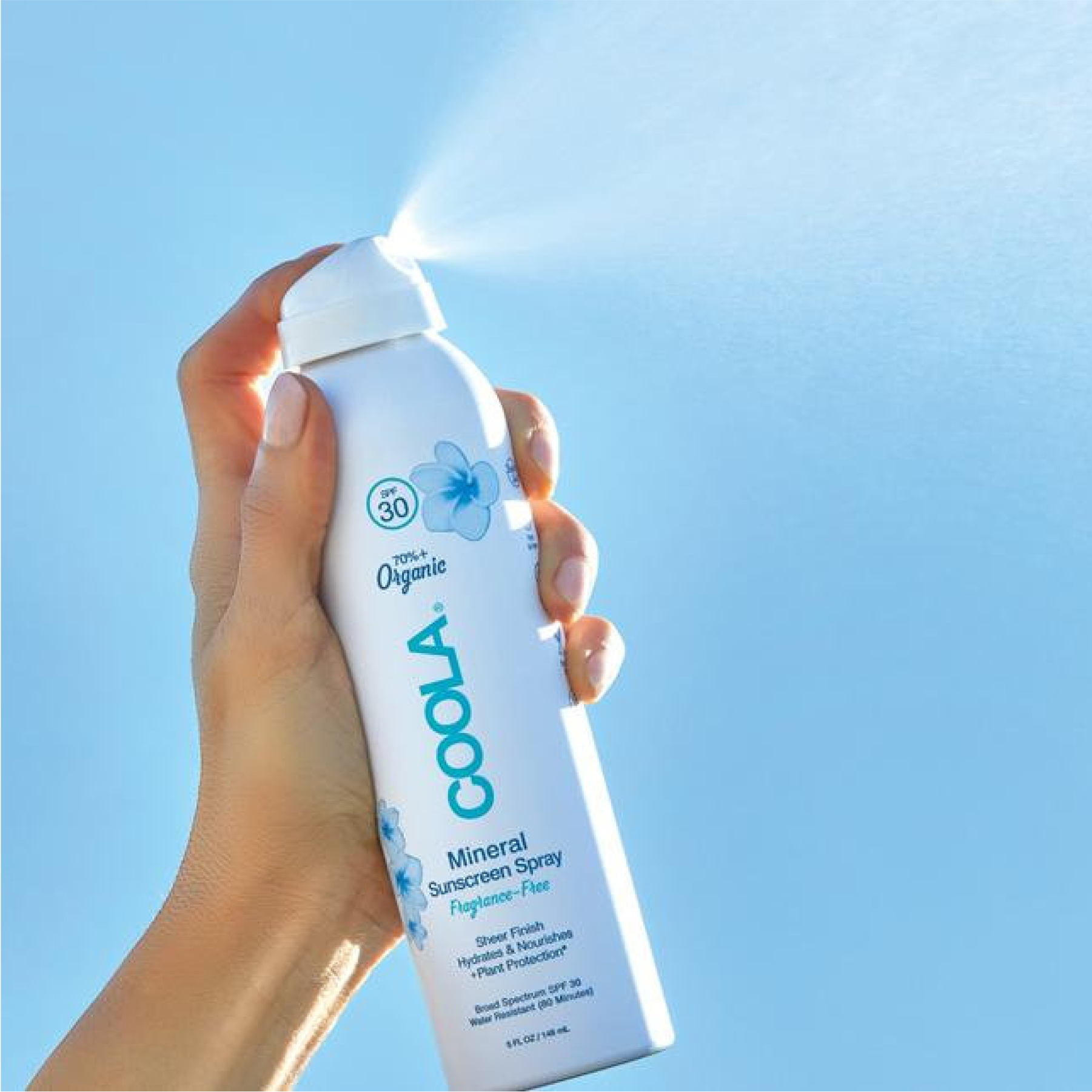 COOLA Mineral Body SPF 30 Fragrance Free Sunscreen Spray