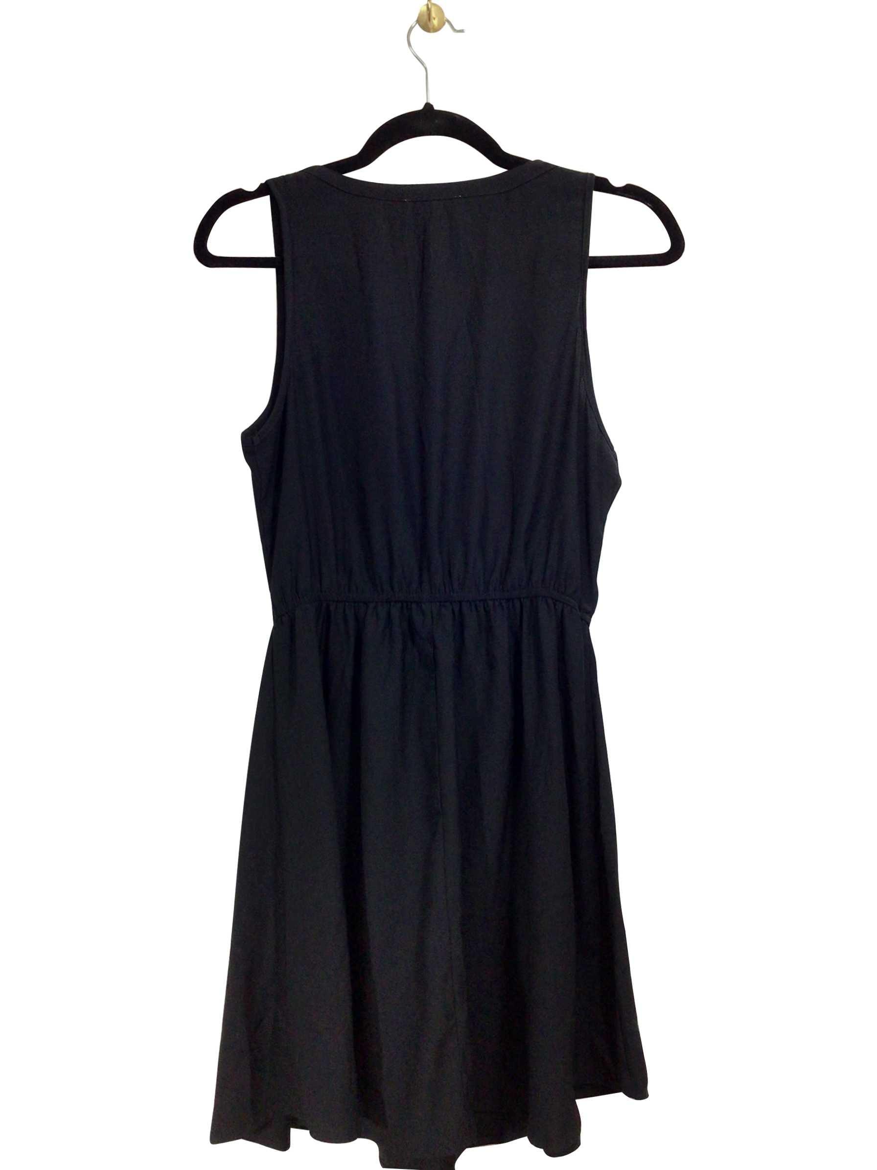 COTTON ON Regular fit Wrap Dress in Black  -  S