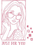Couture Creations Just for You Portrait Stamp Set
