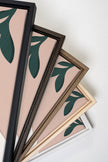 RADIANT FLORA DUO (2 Oeuvres sur toile étirée)