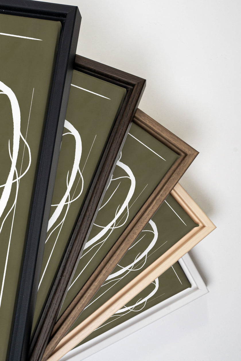 FLOWING HARMONY, Oeuvre sur toile étirée