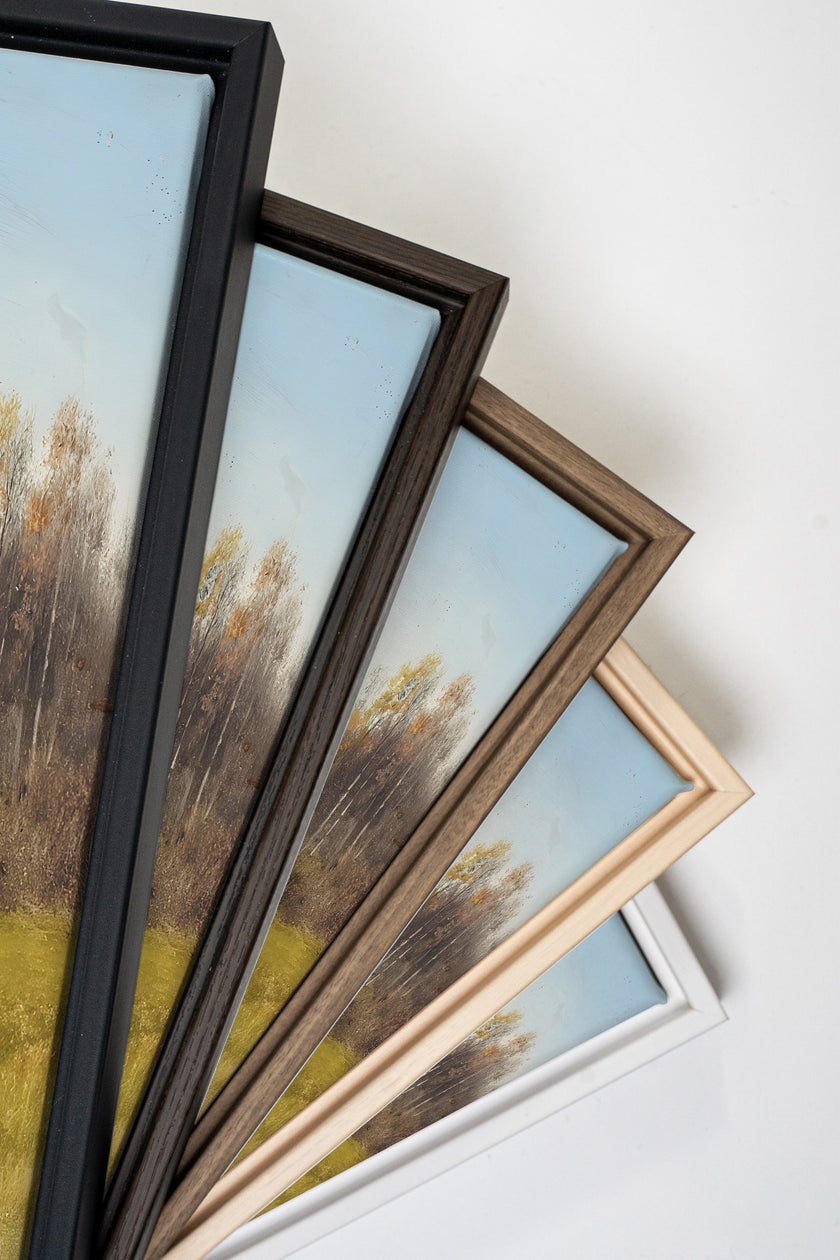 DOUX HORIZON, Oeuvre sur toile étirée