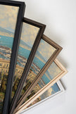 BAY OF GOLD, Oeuvre sur toile étirée