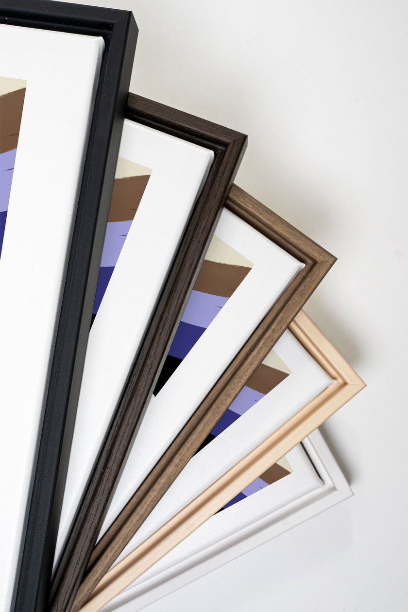 FLOW OF SHADES, Oeuvre sur toile étirée