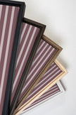 LAVENDER STRIPES, Oeuvre sur toile étirée
