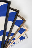 COBALT FLOW, Oeuvre sur toile étirée
