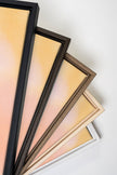 POWDERED GLOW, Oeuvre sur toile étirée