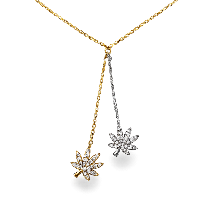 18K GOLD DROP DEAD NECKLACE