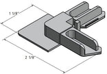 FLANGED POLY CORNER 3/8