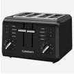 CUISINART CPT-142BKC 4-Slice Compact Toaster In Black