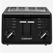 CUISINART CPT-142BKC 4-Slice Compact Toaster In Black
