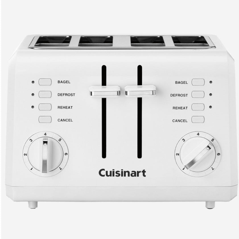 CUISINART CPT-142C 4-Slice Compact Toaster In White