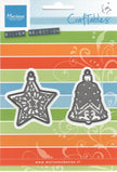 Marianne Design: Craftables Dies - Tiny's Ornaments Star & Bell
