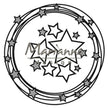 Marianne Design Craftables Circle & Stars