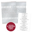 Luxury Christmas Crackers - Silver Shimmer