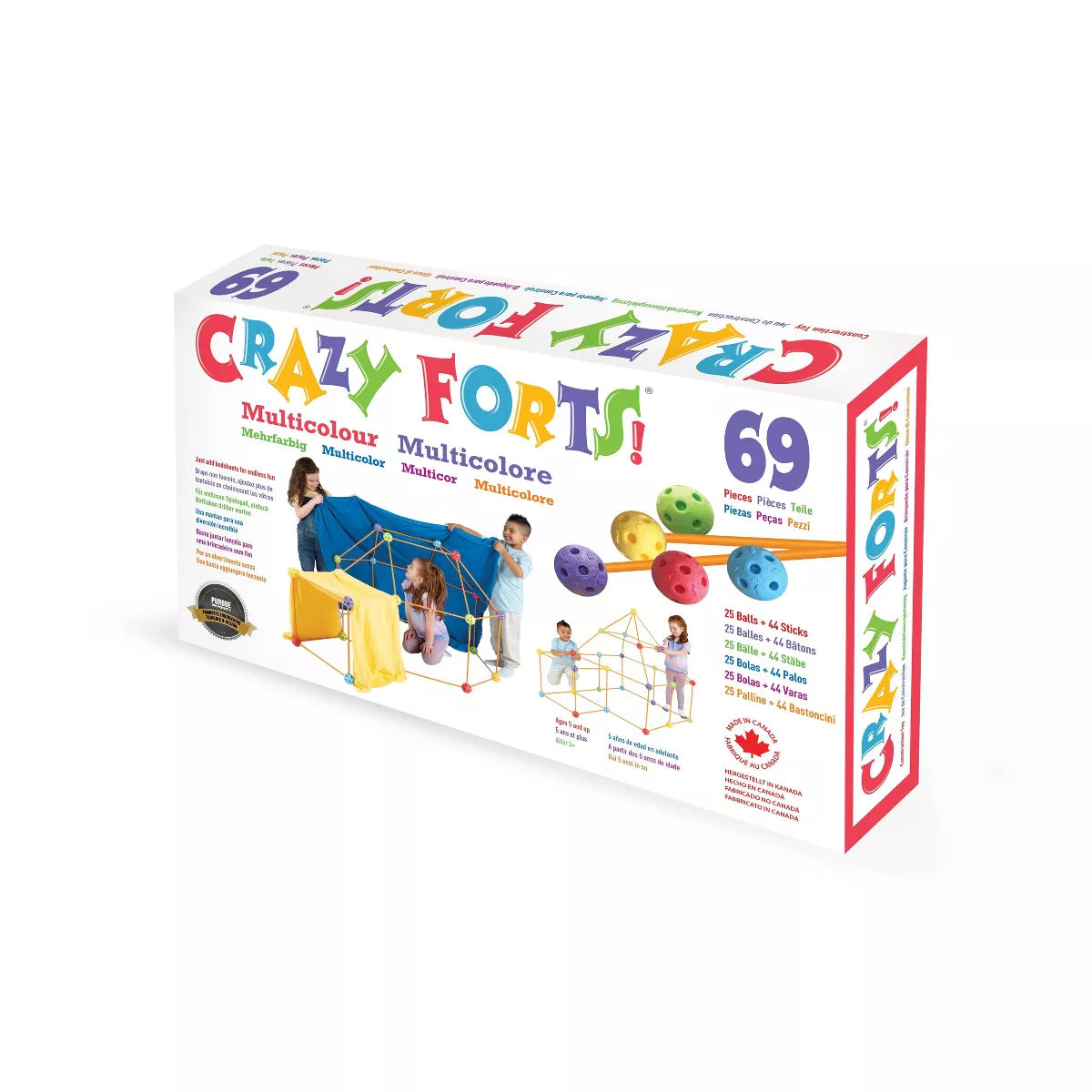 CRAZY FORTS - Multi Color