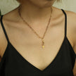 AVERY Charm Necklace Gold