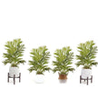 Cruz Artificial Areca Palm Tree Potted Plant 2.6'