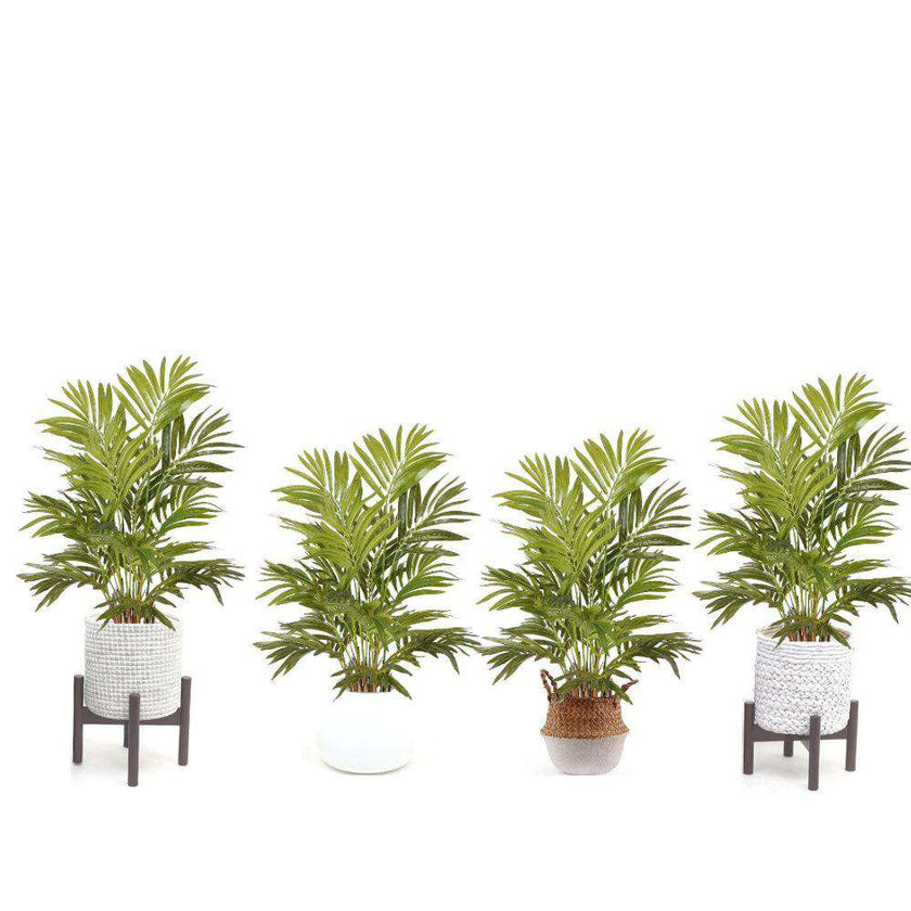 Cruz Artificial Areca Palm Tree Potted Plant 2.6'