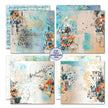 3Quarter Designs Cerulean Score 8x8 Paper Pack