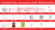 CSA Type 1 First Aid Kit, Personal First Aid Kit