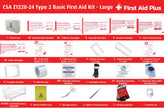 CSA First Aid Kit, Type 2 Basic - Large (51-100 Workers)