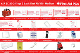 CSA Type 2 Basic First Aid Kit - Medium (26-50 Workers)