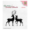 Nellie's Choice Clear Stamp Christmas Silhouette Deer