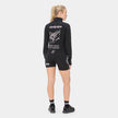 CTRLFORM_01 FULL ZIP TOP — WAR BLACK