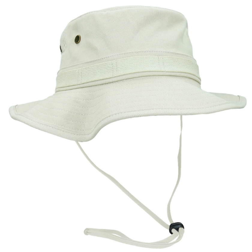 CTR Unisex Altitude Woodland Boonie Organic Cotton Sun Hat with Stowaway Insect Mask