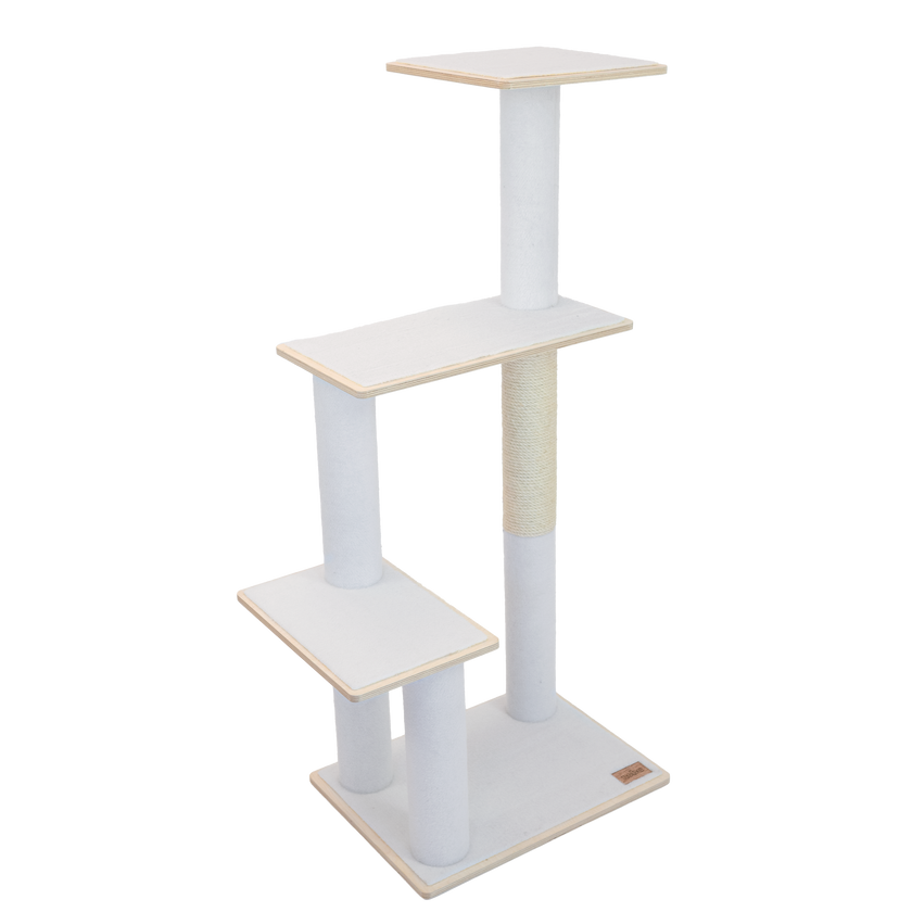 Noba Modern Plywood 3-Level Cat Tree