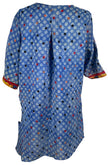 PRC6551 Avatar Pure Silk Self Pocket Tunic Dress