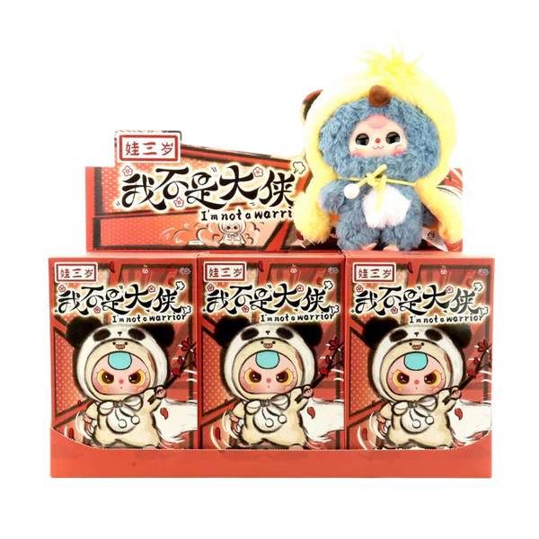 [pre order] Baby Three I'm Not A Warrior Series Plush Pendant Blind Box