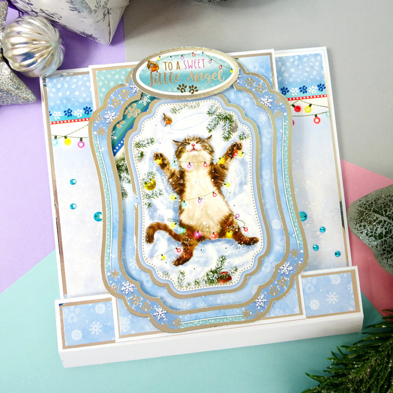 Meowy Christmas Luxury Topper Set