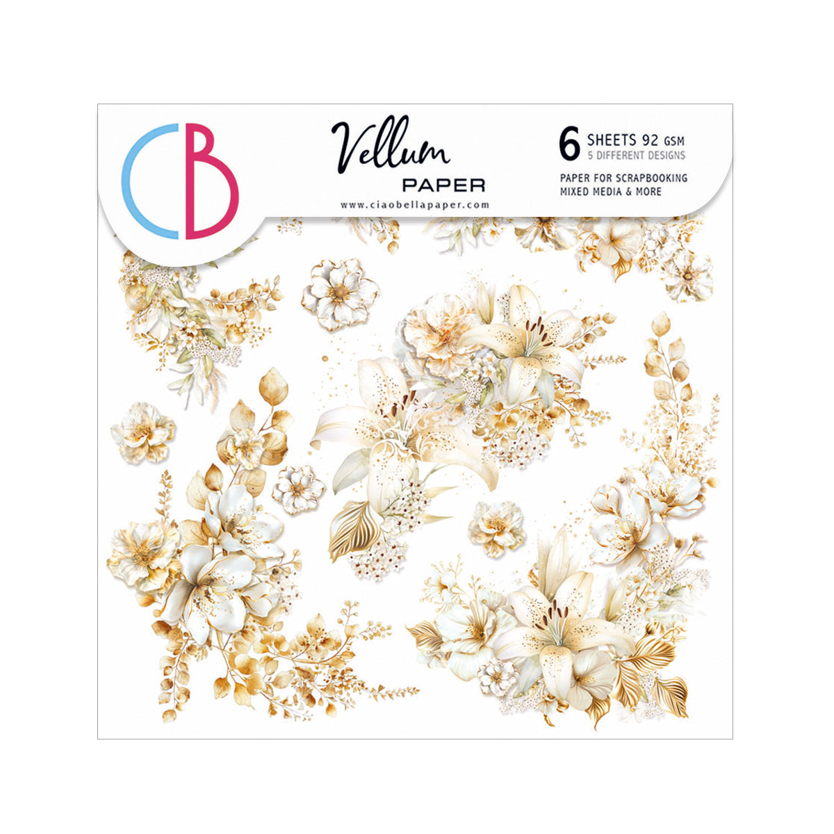 Vellum Blessing Day Fussy Cut 6